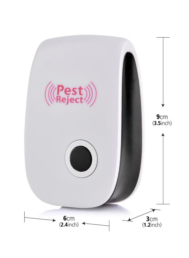 Electronic Pest Reject Ultrasonic Mouse Cockroach Repeller Device Insects Rats Spider Mosquitoes Pest Killer Household Pest Control